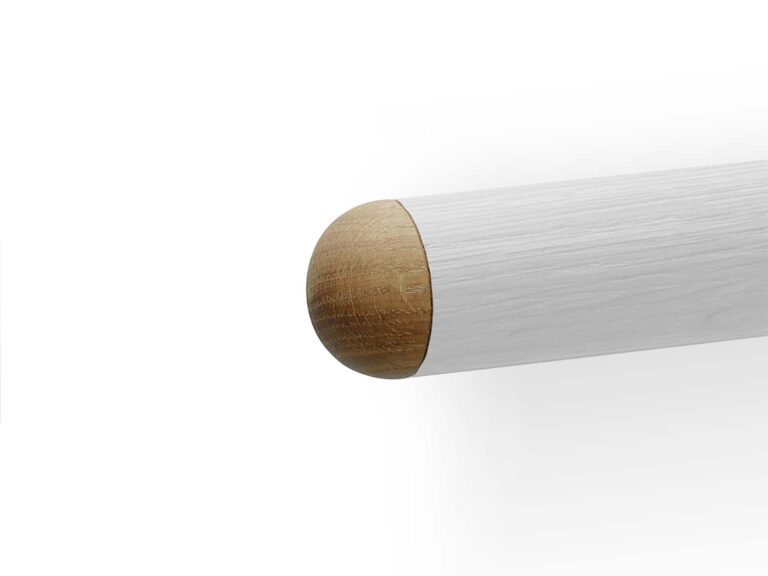 Endkappen aus Holz