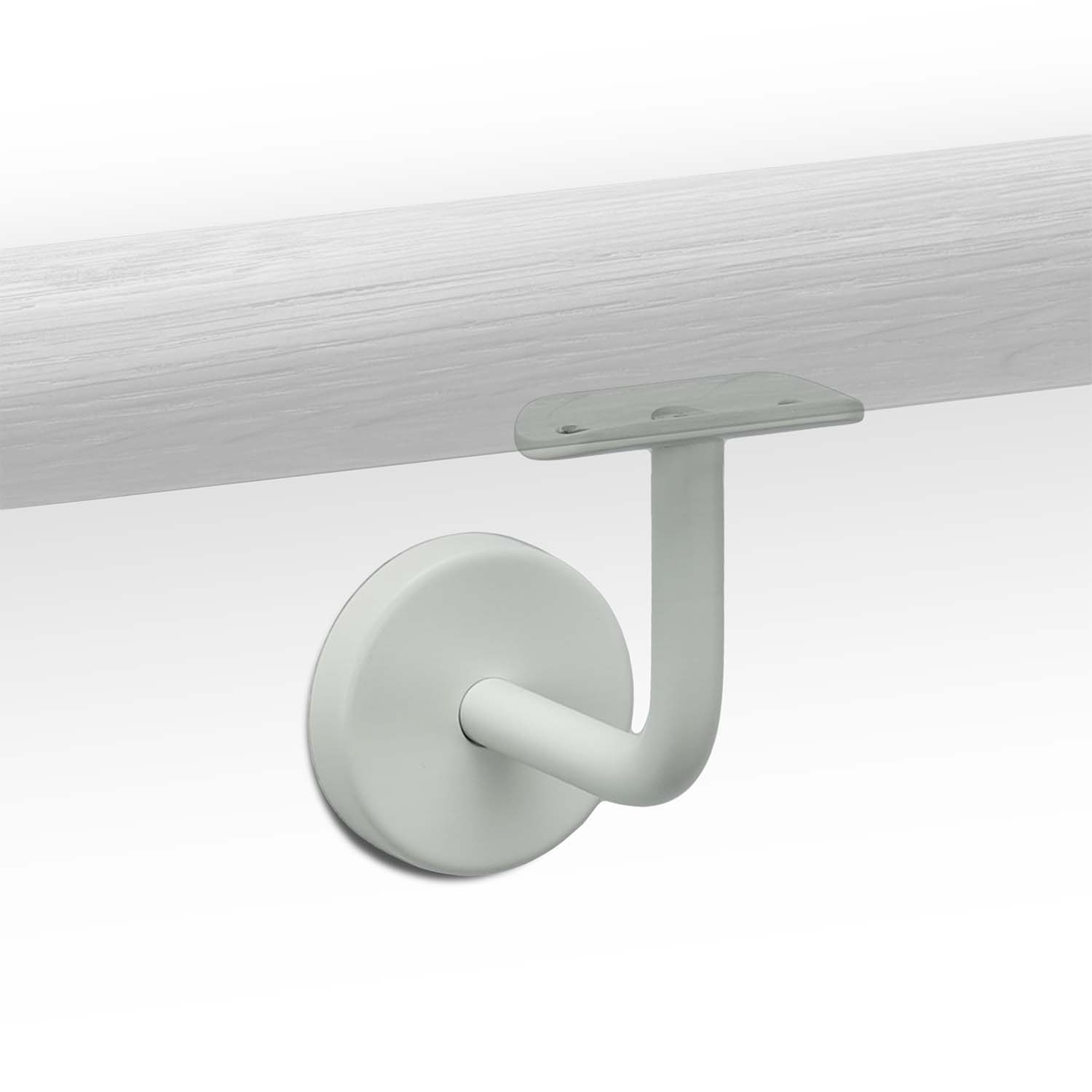 Handlaufhalter Modell 2A<br>(abgerundete Auflageplatte)