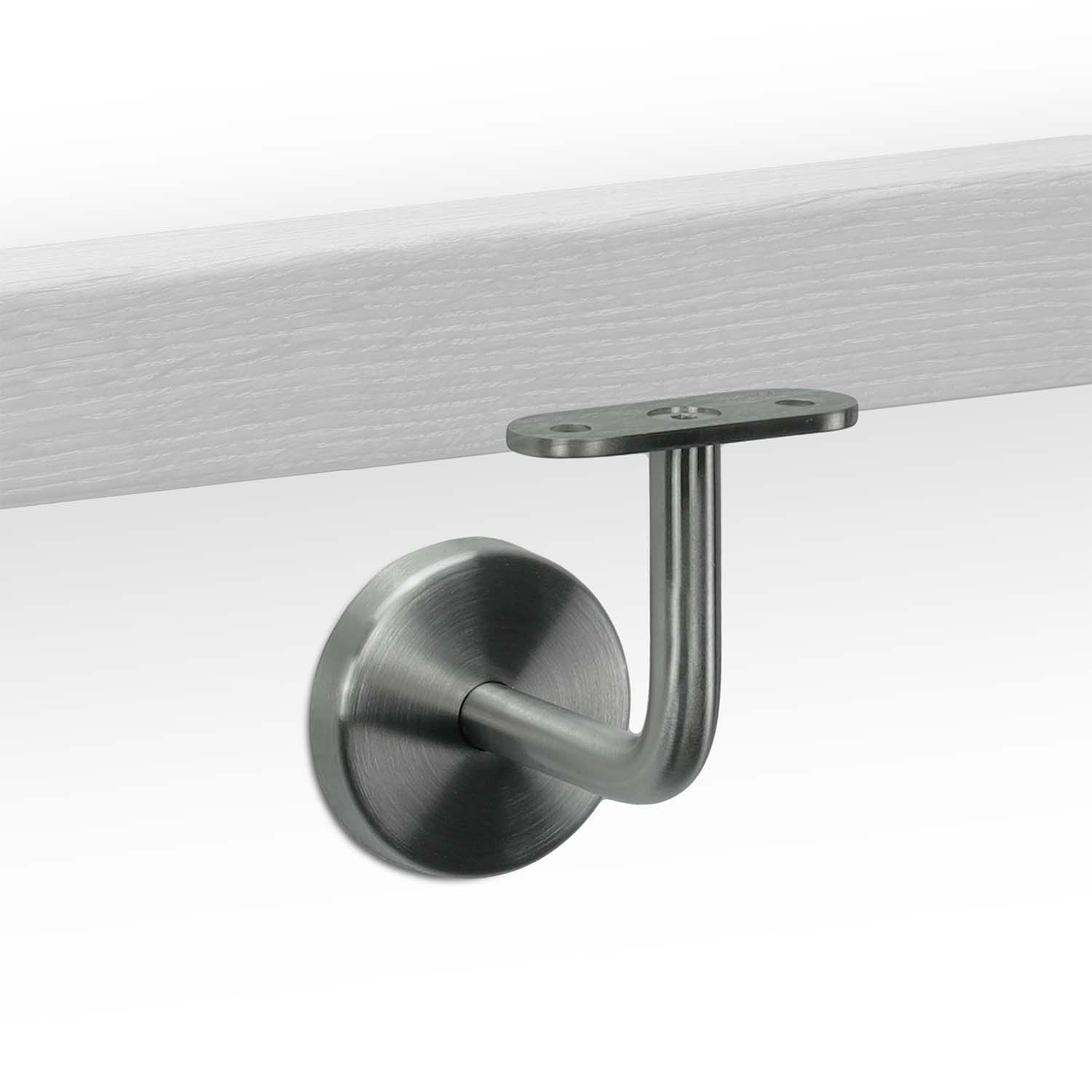 Handlaufhalter Modell 2B<br>(gerade Auflageplatte)