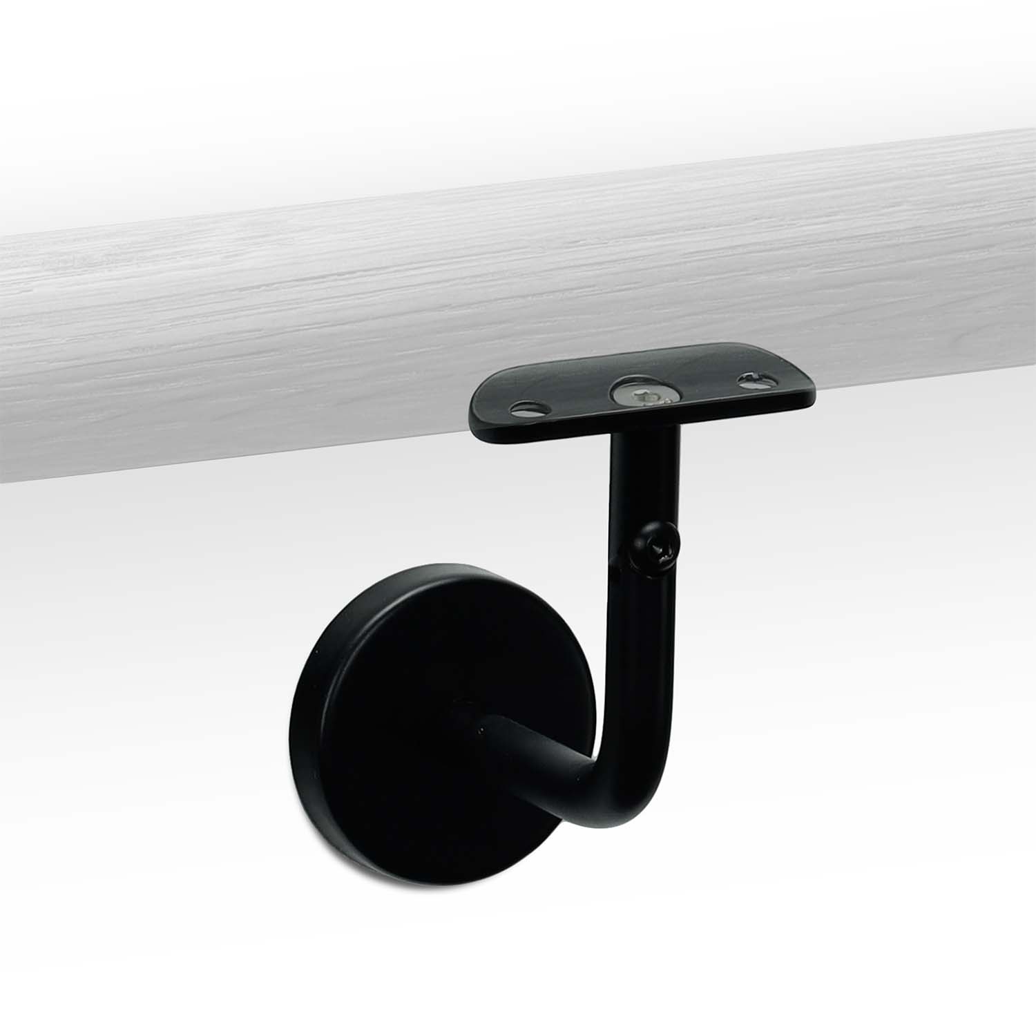 Handlaufhalter Modell 4A<br>(abgerundete Auflageplatte)