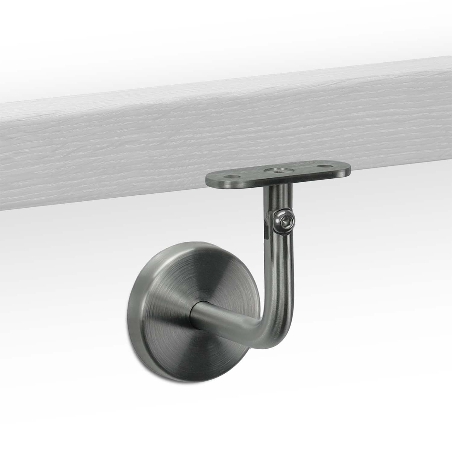 Handlaufhalter Modell 4B<br>(gerade Auflageplatte)