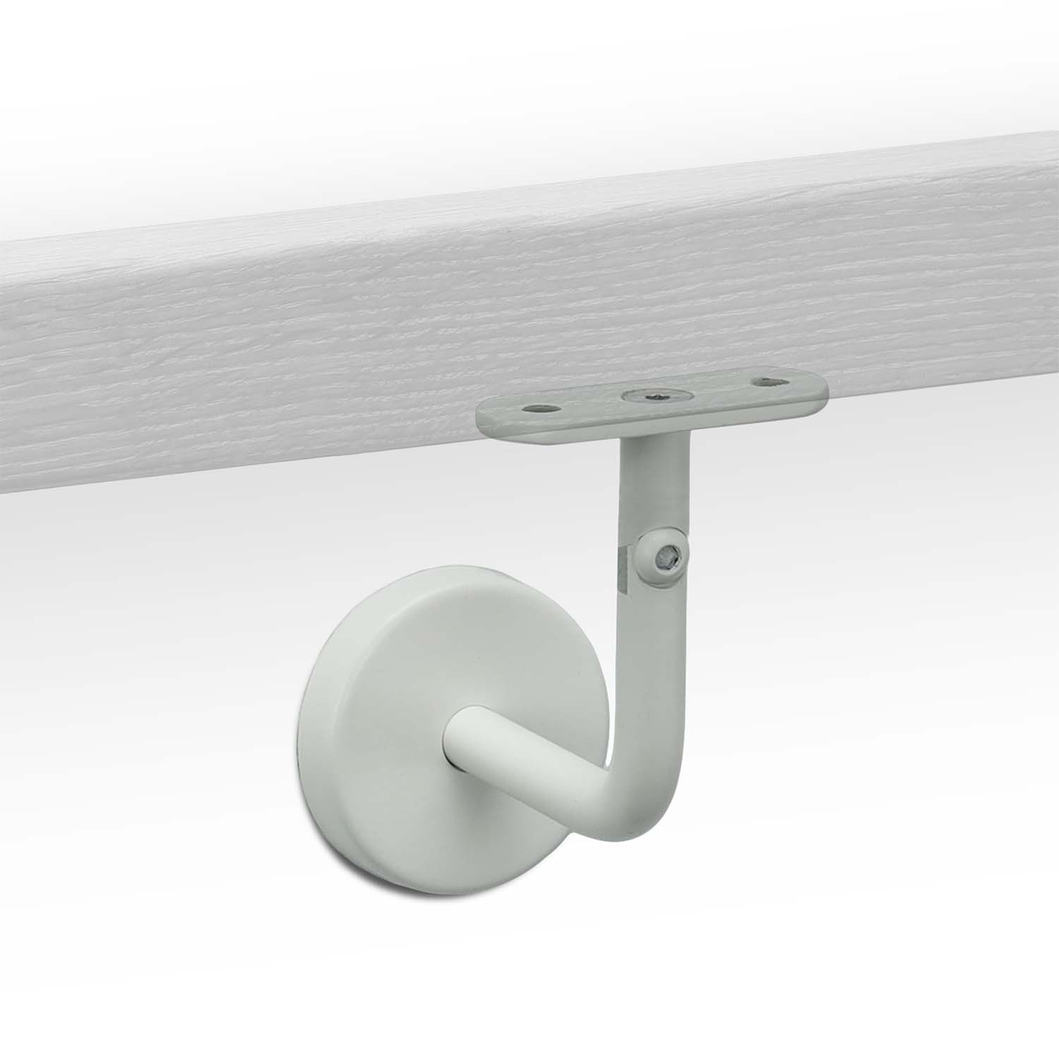 Handlaufhalter Modell 4B<br>(gerade Auflageplatte)