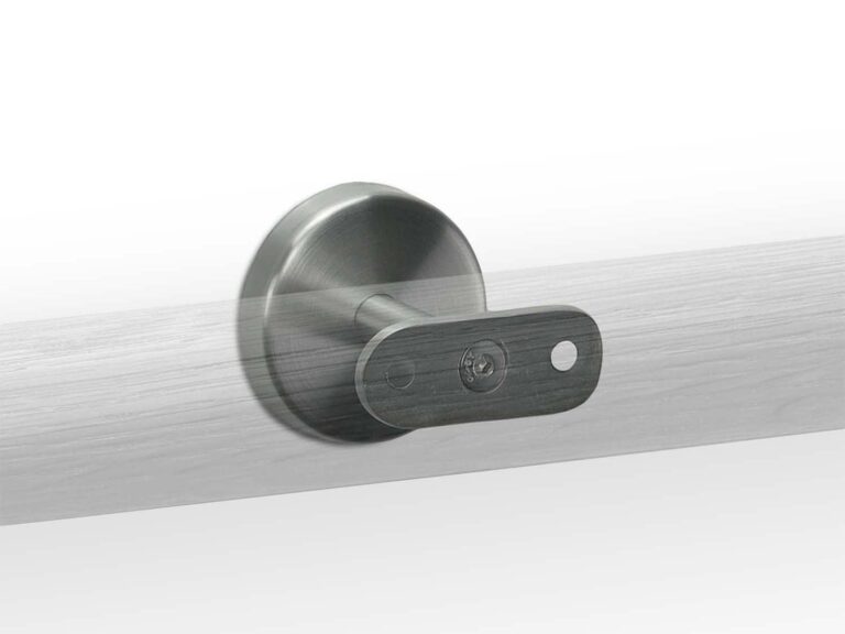 Handlaufhalter Modell 6A (abgerundete Auflageplatte)